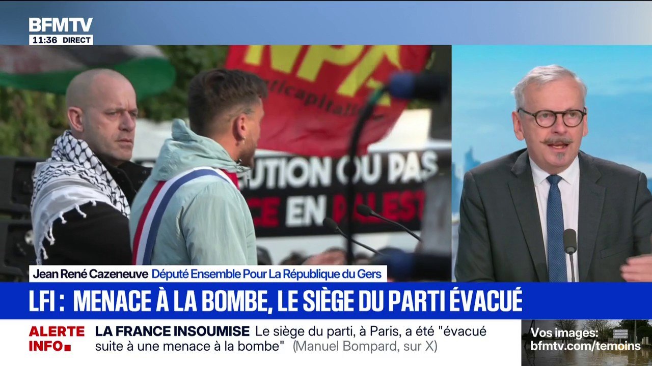 Jean-René Cazeneuve (Ensemble): "On est responsable des députés qu'on choisit et les députés sont responsables des collaborateurs qu'ils choisissent"