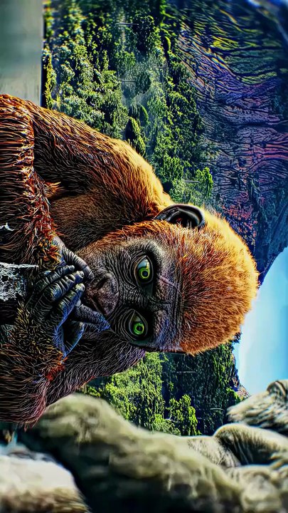 Action-Focused_ King Kong vs. 3 V-Rex _ The Ultimate Jungle Battle! 🦍🦖