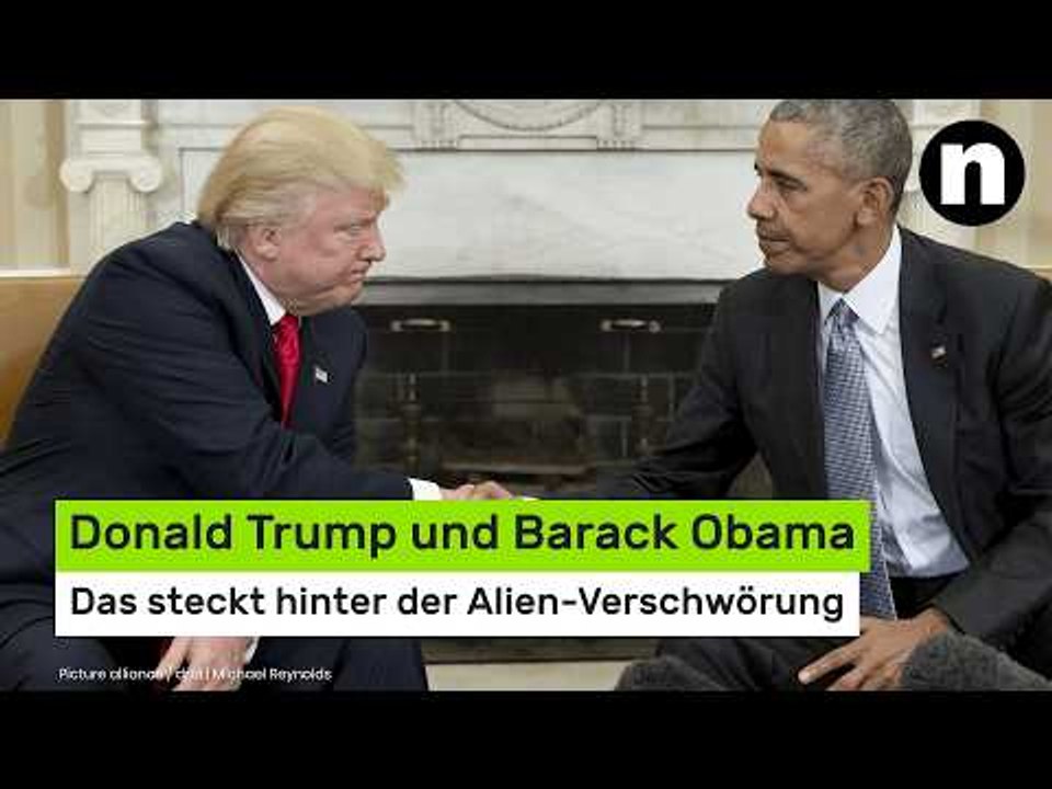 Donald Trump und Barack Obama: Was steckt hinter der Alien-Verschwörung? Experten packen aus