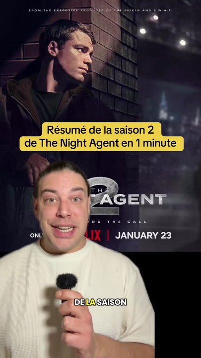 Résumé de la saison 2 de The Night Agent en 1 minute ! La saison 3 sera dispo le 19/02 sur Netflix !