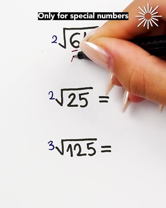 Master square roots fast with this simple trick! 🔢🧠
