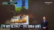[김종석의 리포트]‘두 발만 덩그러니’…간디 청동상 실종