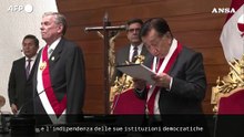 Svolta a sorpresa in Peru', Balca'zar nuovo presidente ad interim