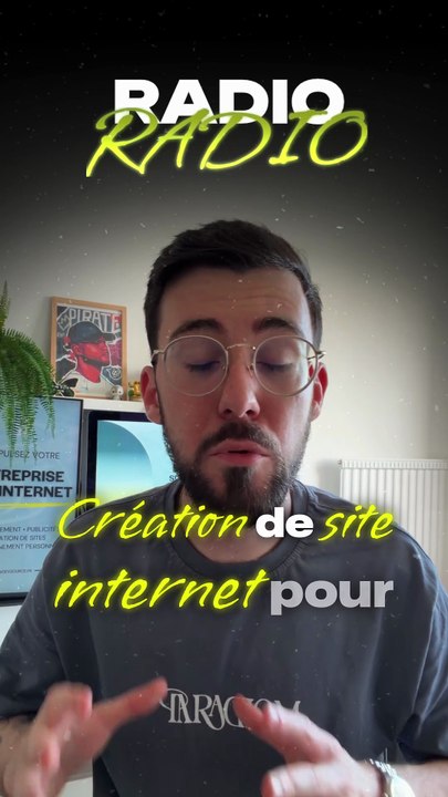 Création site internet animateur radio - Devsource