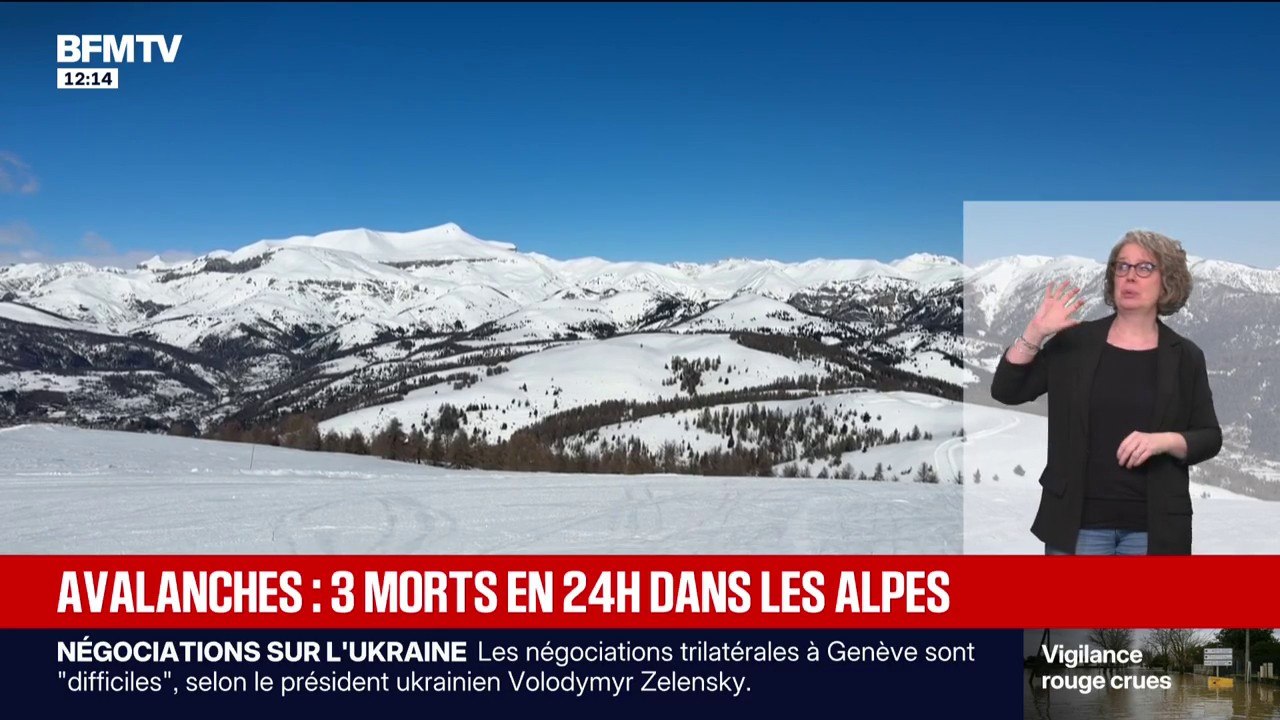 De la neige en abondance dans les Alpes, mais des risques importants d'avalanches