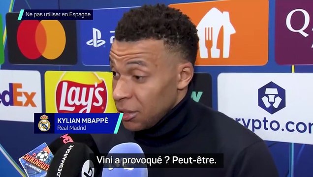 Mbappé : Vinicius ne méritera jamais ce genre de traitement