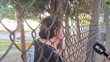 El secretario general del SUTNA, Alejandro Crespo, habló desde la puerta de FATE tras los anuncios de cierre