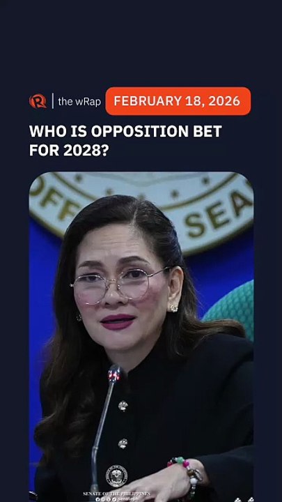 Risa Hontiveros: Opposition also preparing for 2028 elections