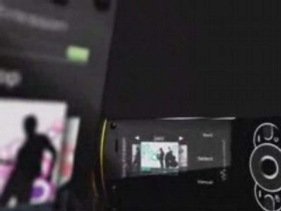 Sony Ericsson W980i Walkman Vidéo