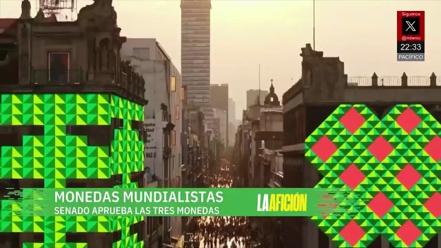 Senado avala emisión de tres monedas conmemorativas del Mundial 2026