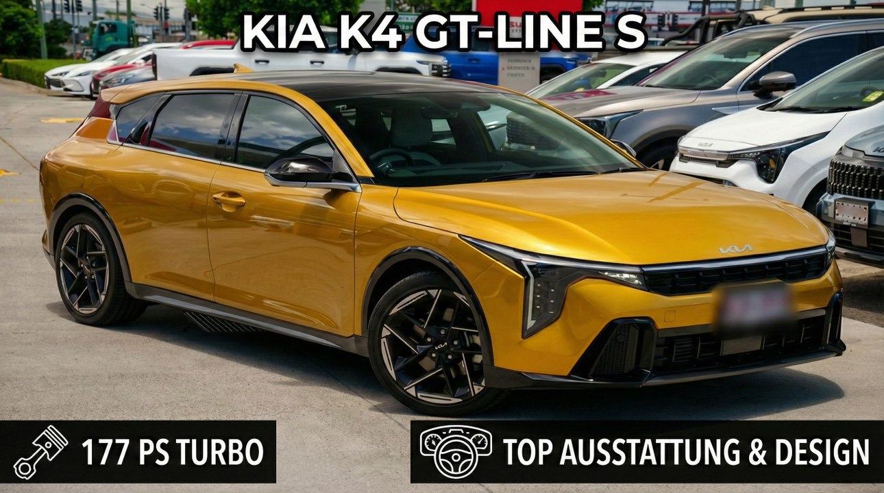 2026 Kia K4 GT-Line S Topmodell 2025 im Detail