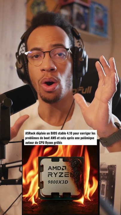 🔥Asrock brûle des processeurs