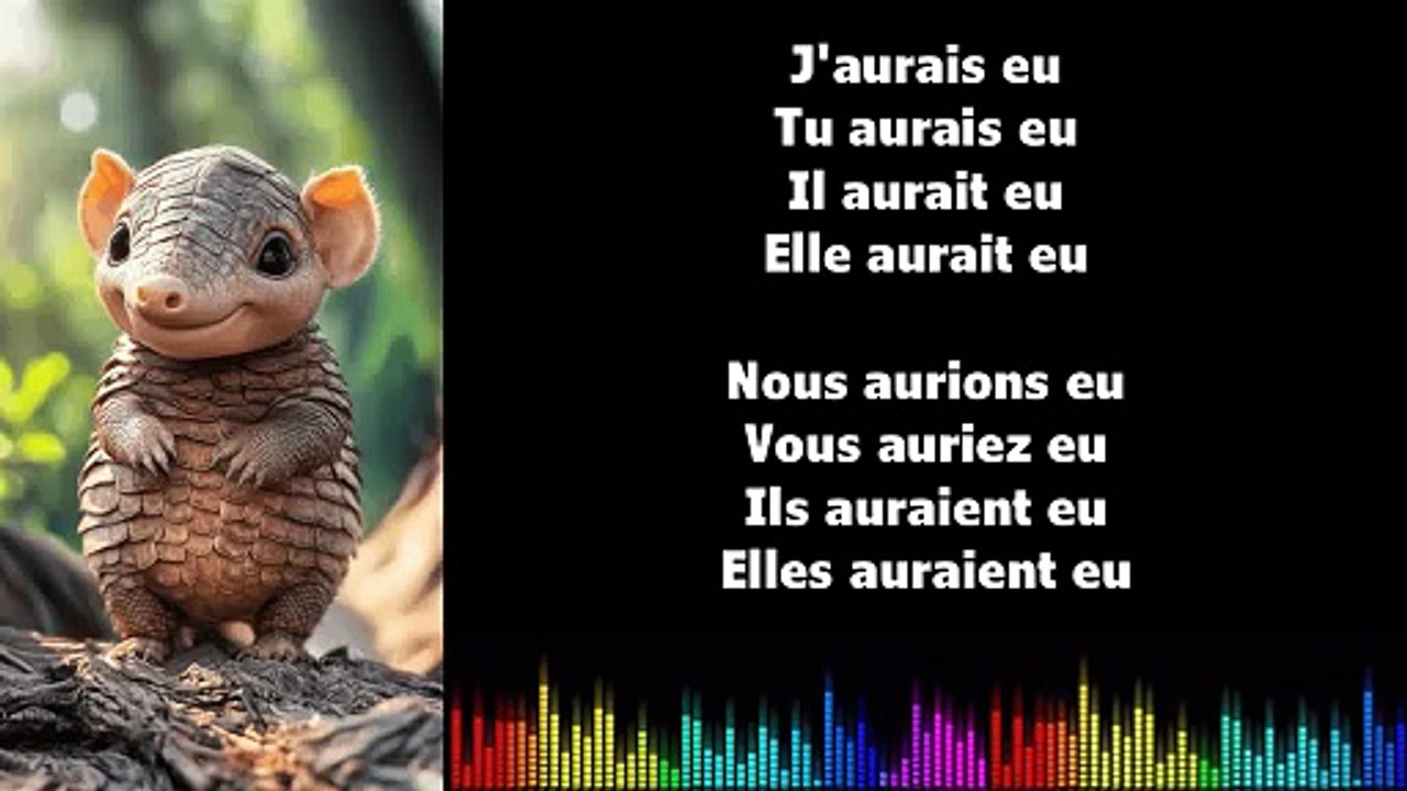 ♫ Apprendre la conjugaison en chantant ♫  I AVOIR I Conditionnel Passé_