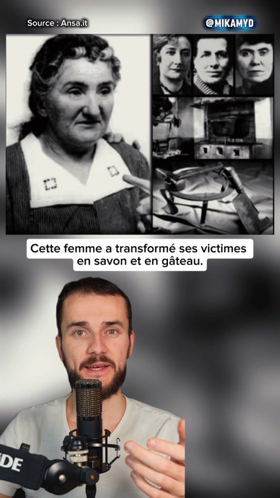 Cette femme a transformé ses victimes en savon et en gâteau.
