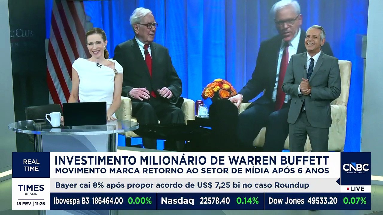 Empresa de Buffett investe US$ 350 mi em jornal americano e sacode mercado; Felipe Machado analisa