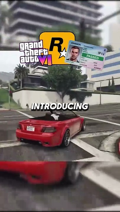Rockstar introducing the driving license test in GTA
