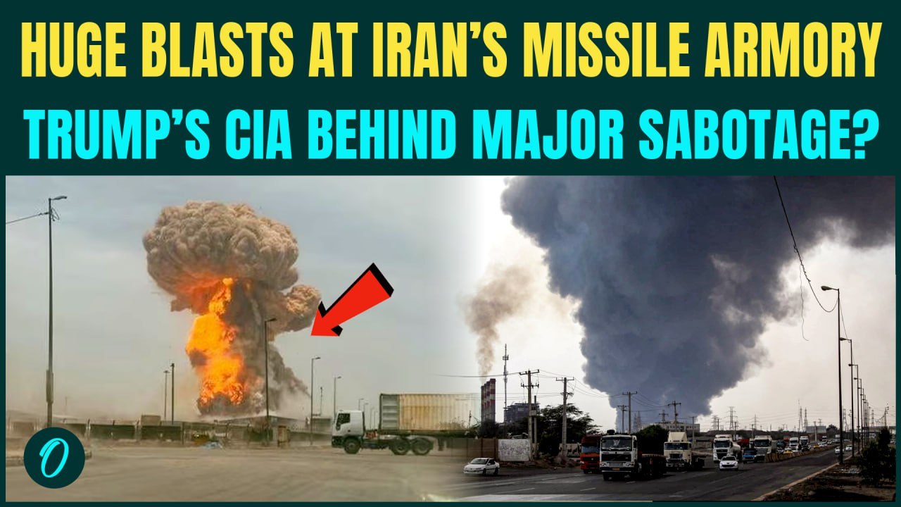 Iran BREAKING: Massive Explosion in Missile Stockpiles in Shiraz; Trump’s COVERT Attack? U.S vs Iran
