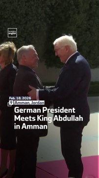 German President Meets King Abdullah In Amman