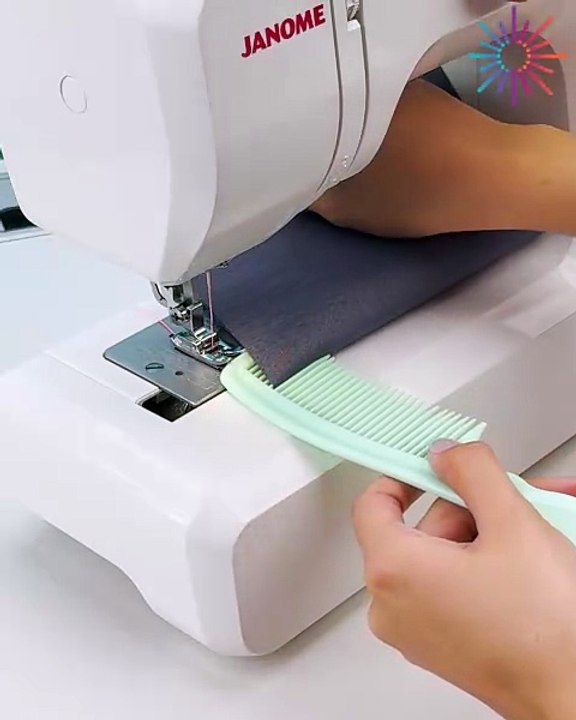 Master your sewing with this handy comb technique