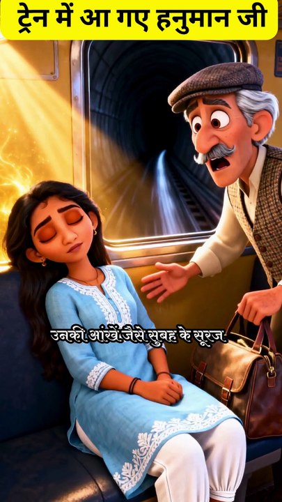 हर रोज़ किताबें चुराता था चोर… लेकिन ट्रेन में आ गए हनुमान जी! 🚂⚡  चमत्कारी कहानी