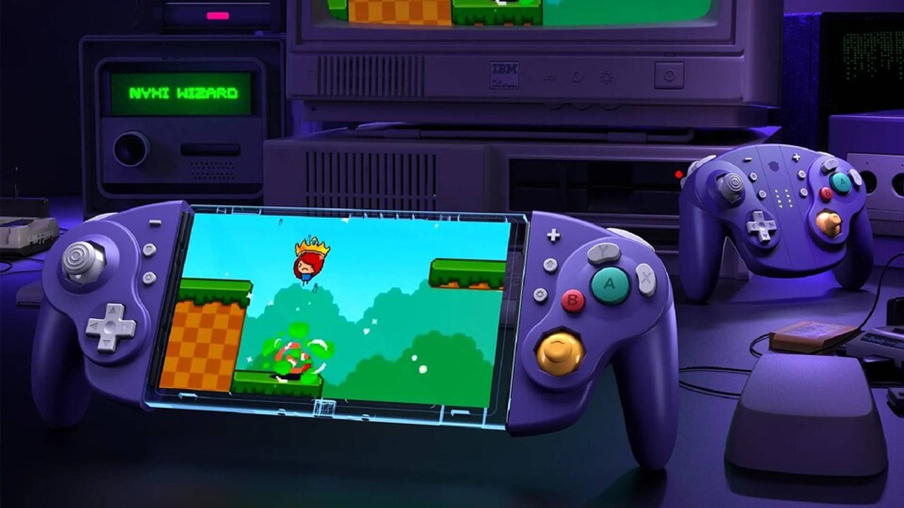 Mit Hall-Effect: Neuer Controller verwandelt die Switch in einen GameCube-Handheld