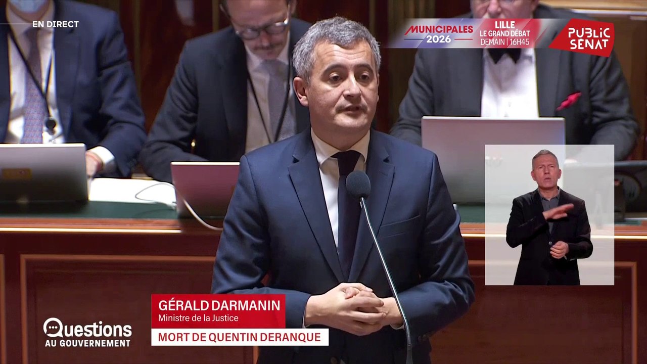 Gérald Darmanin souhaite l'inéligibilité des personnes condamnées pour incitation à la violence