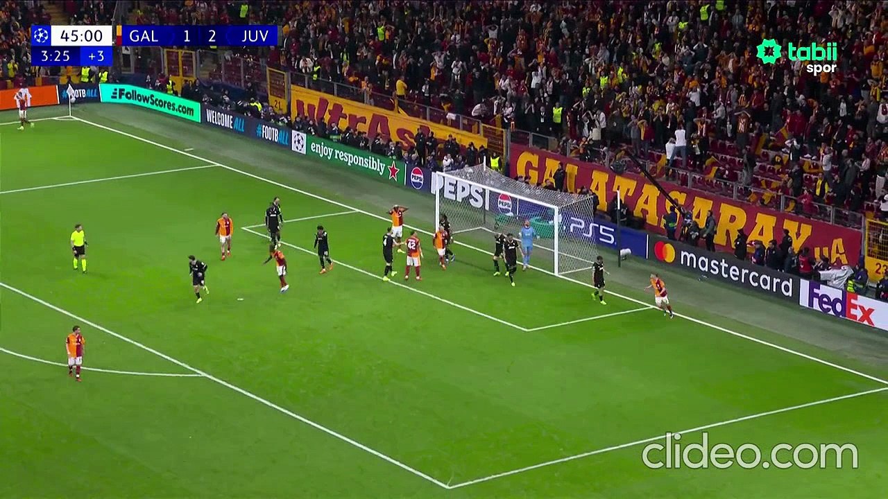 Şampiyonlar Ligi Son 16 Play-off Turu _ Galatasaray - Juventus (Özet)