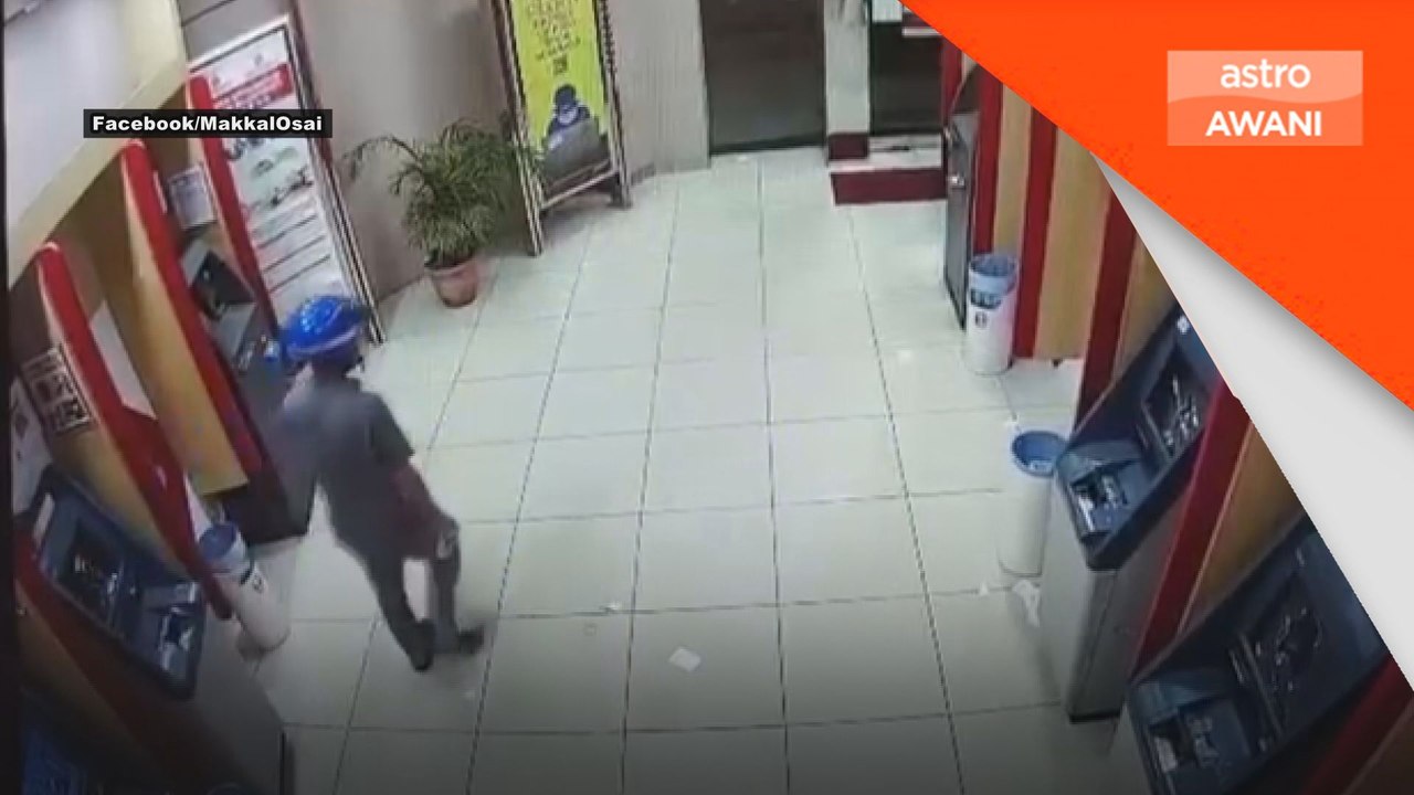Polis tahan lelaki disyaki pecah skrin mesin AT...