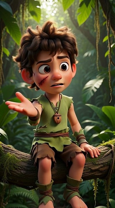 Ik Din Main Ghar Puhchonga 🏠 | A Brave Boy's Survival Story | Kids Cartoon