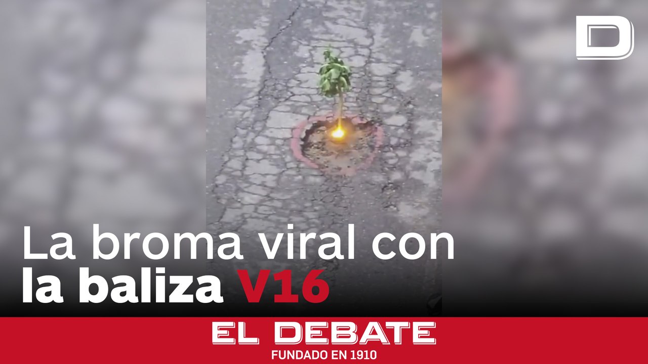 El nuevo uso que le han dado los vecinos a la baliza V16 en Cangas