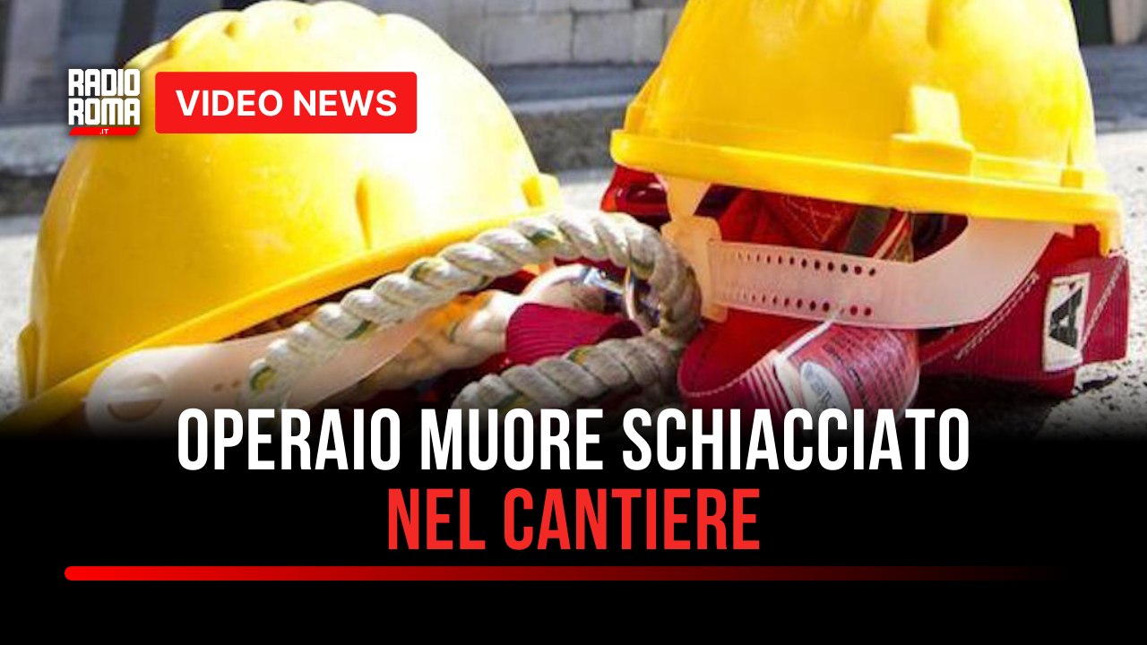 Operaio muore schiacciato nel cantiere