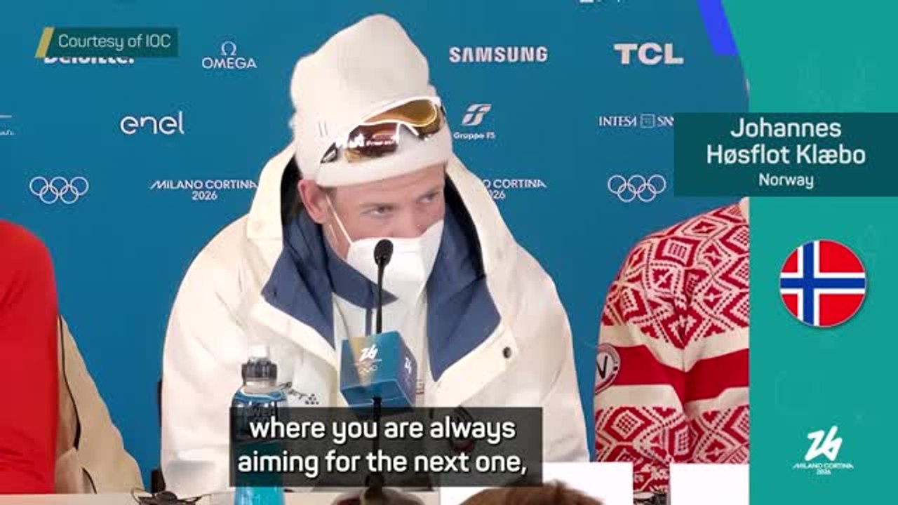 Klaebo 'aiming for the next one' after winning fifth gold medal at Milan Cortina