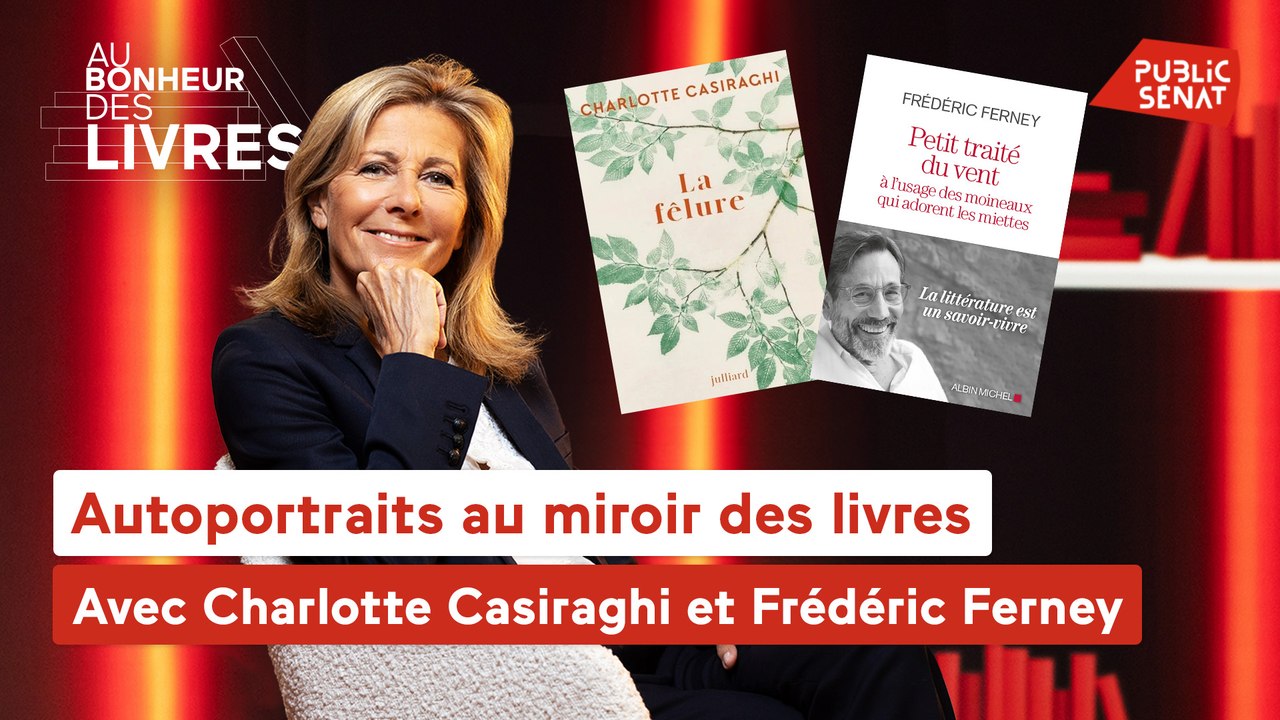 Au bonheur des livres - Autoportraits au miroir des livres, avec Charlotte Casiraghi et Frédéric Ferney