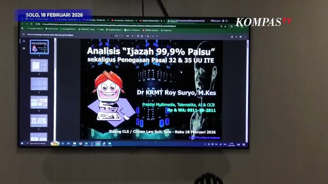 [FULL] Keterangan Roy Suryo & Rismon saat Jadi Ahli dalam Sidang CLS Kasus Ijazah Jokowi