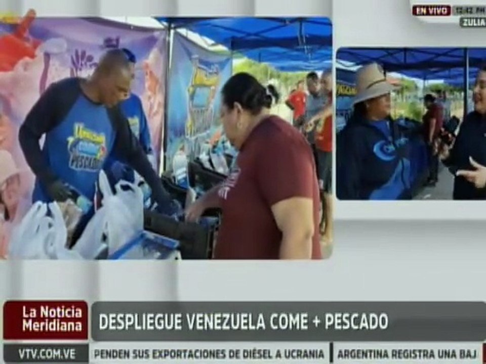 Plan "Venezuela Come Más Pescado" beneficia más de 11 consejos comunales del mcpio. La Cañada de Urdaneta