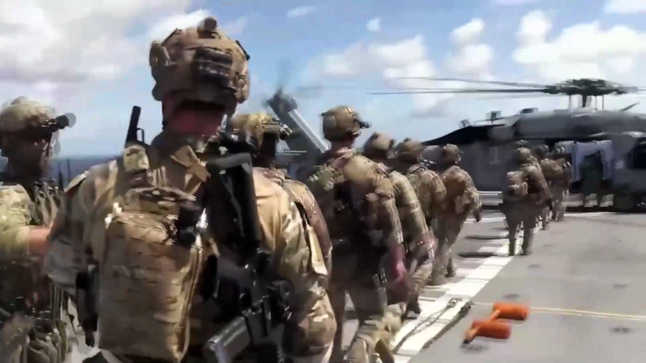 EEUU capturó en el océano Índico un petrolero que escapó del bloqueo en el Caribe