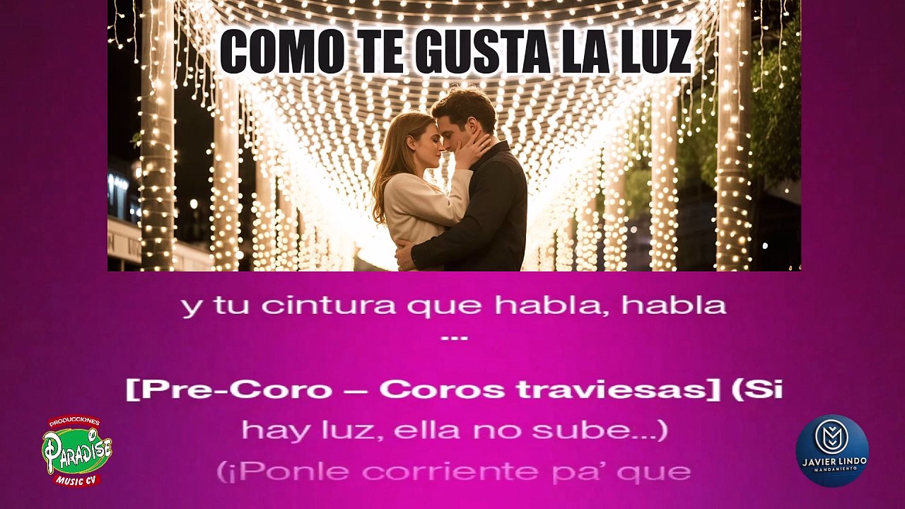 COMO TE GUSTA LA LUZ AUTOR JAVIER LINDO M.