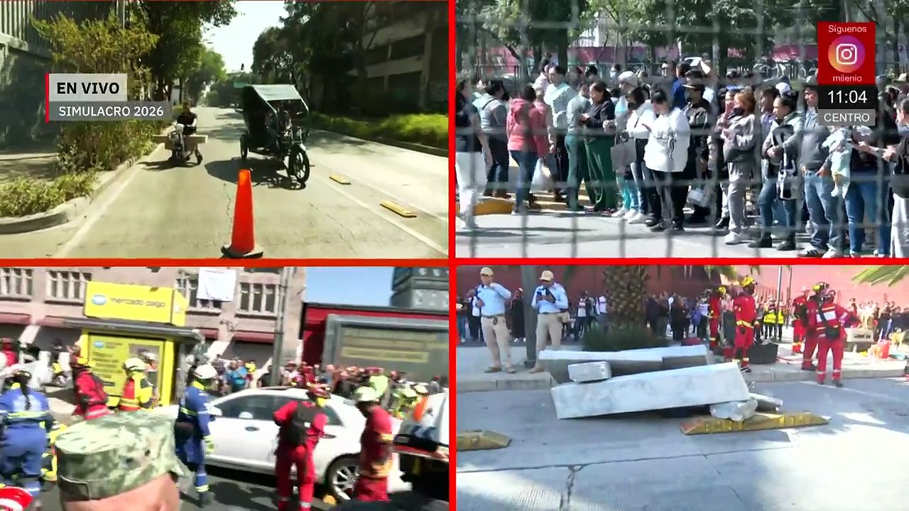 Suena la alerta sísmica en CdMx por Simulacro Nacional 2026, hoy 18 de febrero