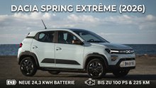 2026 Dacia Spring Extrême in Lightning Grey – Mehr Power
