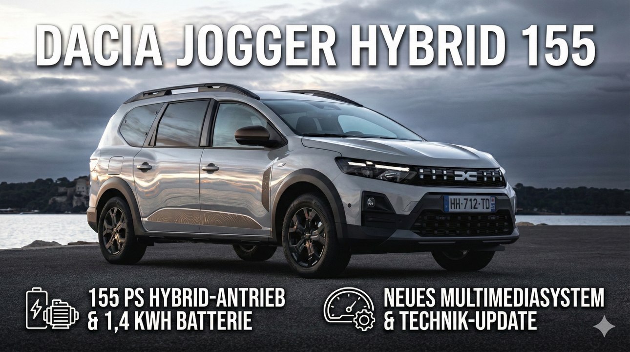 2026 Dacia Jogger Hybrid Extrême in Sandstone – Metallic mit 155 PS