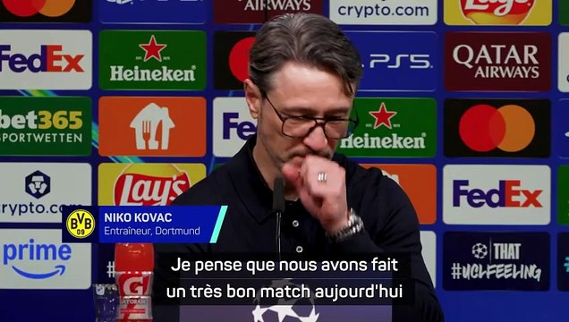 Kovac : Une très, très bonne performance contre un très bon adversaire