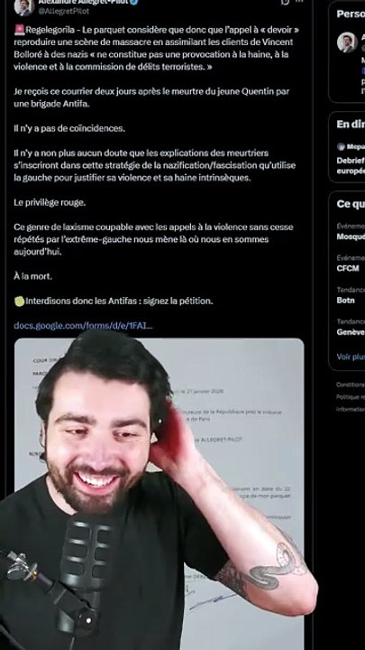 Un député veut me faire juger pour une blague : ma réponse cinglante et la vérité sur la violence politique