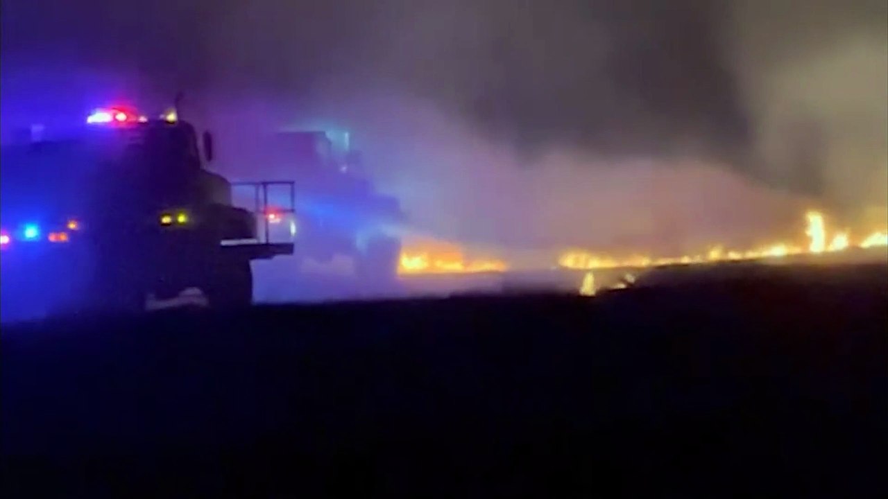 Stevens Fire rips through the Midwest prompting evacuations across counties