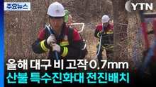 대구 비 고작 0.7mm...산불 특수진화대 전진 배치 / YTN