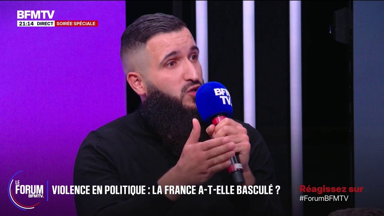 FORUM BFM - "LFI n'a rien à voir avec ce drame", assure Kévin, gardien d'immeuble et militant LFI, à propos de la mort de Quentin à Lyon