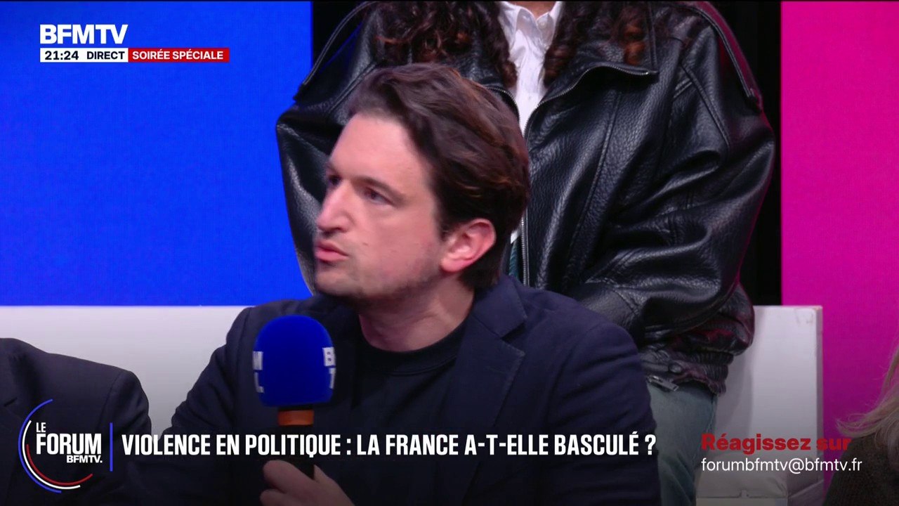FORUM BFM - Mort de Quentin: "LFI a une responsabilité politique évidente", assure Gabriel, professeur agrégé à Paris 1