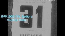 🍾 Uno llega, otro se va. Saludo de año nuevo, 1953