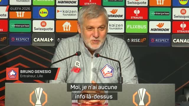 Lille - Genesio : Mon avenir ne me préoccupe pas