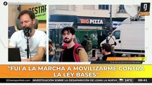 Estuvo detenida de forma arbitraria tras la marcha contra la Ley Bases