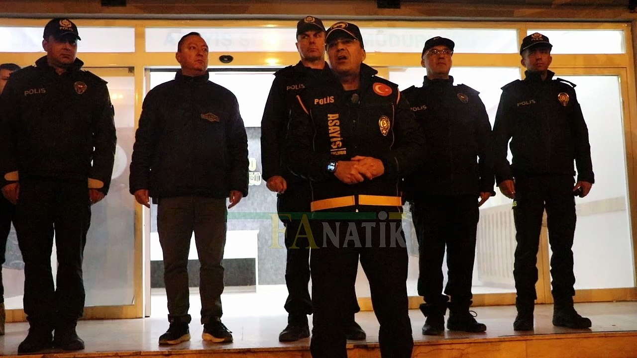 Huzur-63 Uygulaması Öncesi Emniyet Müdürü Atilla Aksoy Açıklamada Bulundu
